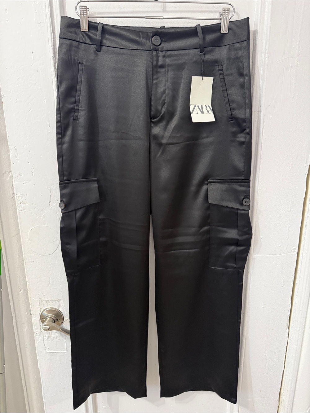 Zara Black Women's Cargo Pants